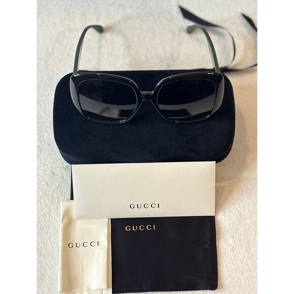 Brand New Gucci Sunglasses - GG0714SA 001 Size 56-19-145 Cat. 2 main image 7
